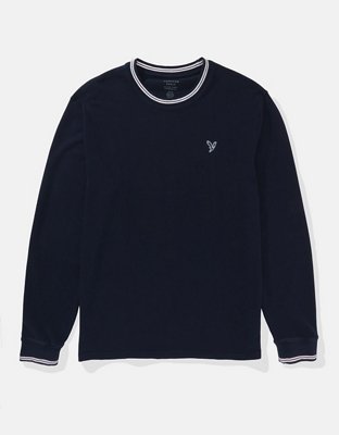 AE T-shirt Manga Larga de Piqué