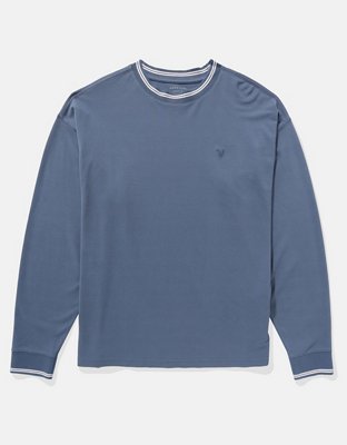 AE Long-Sleeve Pique T-Shirt