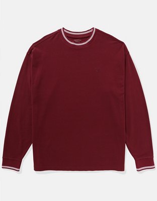 AE Long-Sleeve Pique T-Shirt