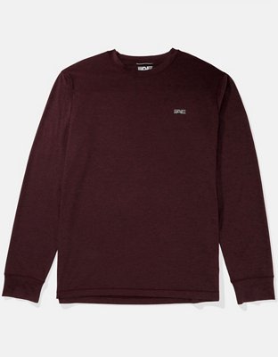 Мужские футболки American Eagle AE 24/7 Training Long-Sleeve T-Shirt — фото 3