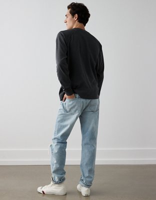 Мужские футболки American Eagle AE Legend Long-Sleeve Thermal T-Shirt — фото 2