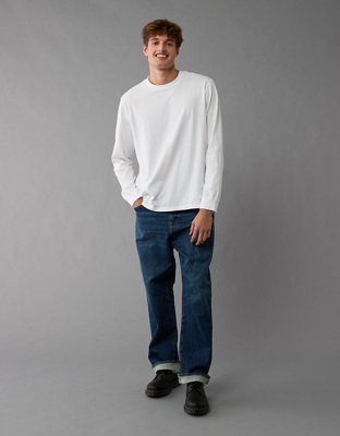 Мужские футболки American Eagle AE Legend Long-Sleeve T-Shirt — фото 5