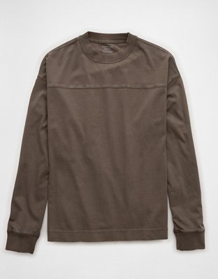 Мужские футболки American Eagle AE Long-Sleeve Heavyweight T-Shirt — фото 3