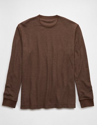 AE Long-Sleeve Ribbed Thermal T-Shirt