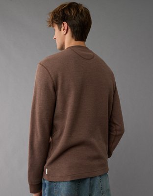 AE Long-Sleeve Ribbed Thermal T-Shirt