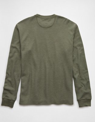 AE Long-Sleeve Ribbed Thermal T-Shirt