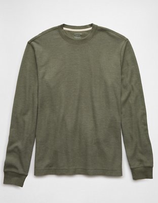 AE Long-Sleeve Ribbed Thermal T-Shirt