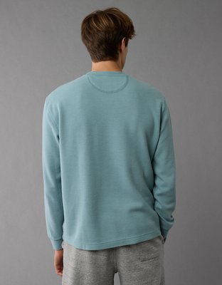 AE Long-Sleeve Ribbed Thermal T-Shirt