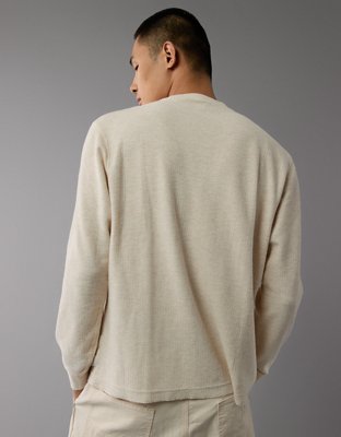 AE Long-Sleeve Washed Thermal T-Shirt