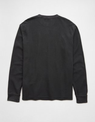 AE Long-Sleeve Washed Thermal T-Shirt