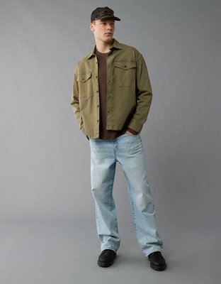 Мужские футболки American Eagle AE Long-Sleeve Washed Thermal T-Shirt — фото 5