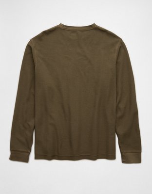 AE Long-Sleeve Washed Thermal T-Shirt