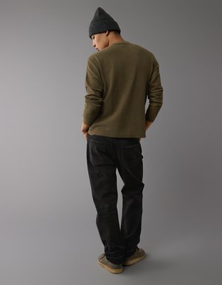 AE Long-Sleeve Washed Thermal T-Shirt