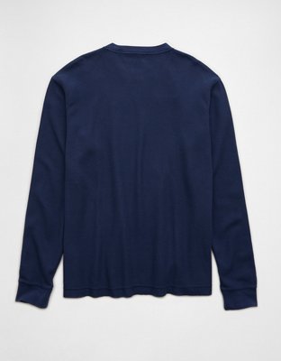 AE Long-Sleeve Washed Thermal T-Shirt