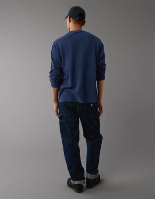 AE Long-Sleeve Washed Thermal T-Shirt