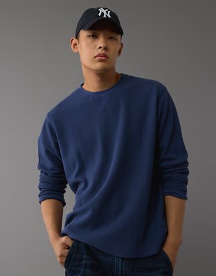 AE Long-Sleeve Washed Thermal T-Shirt