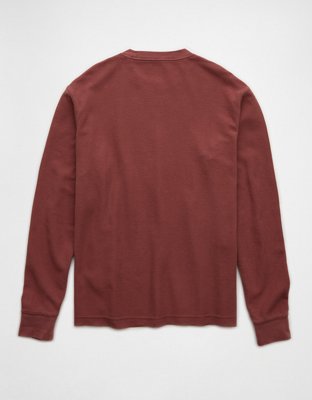 AE Long-Sleeve Washed Thermal T-Shirt