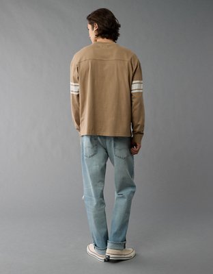 AE Long-Sleeve Football T-Shirt | American Eagle