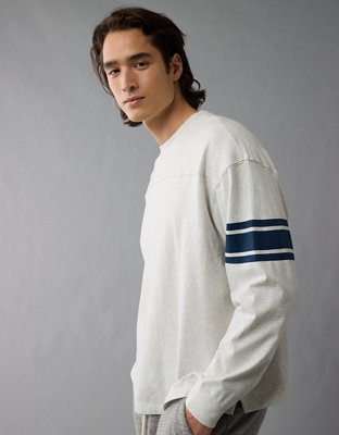AE Long-Sleeve Football T-Shirt | American Eagle