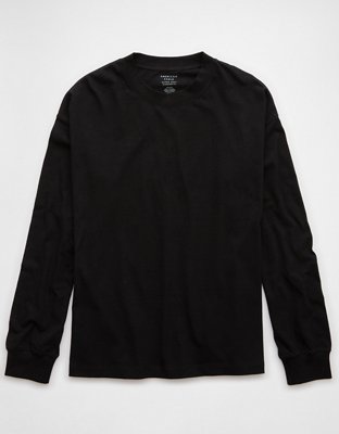 Мужские футболки American Eagle AE Oversized Long-Sleeve T-Shirt — фото 3