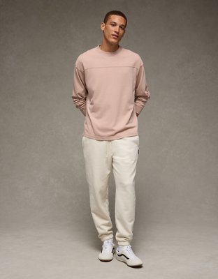 AE Sueded Long Sleeve Boxy Football T-Shirt