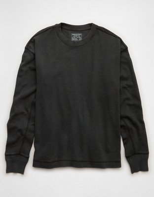 AE Boxy Washed Thermal Shirt