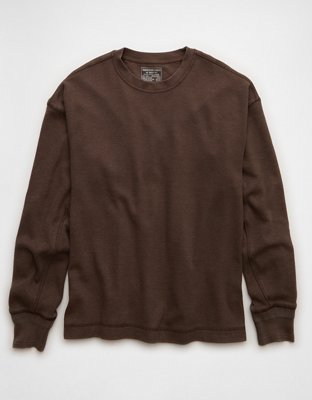 AE Boxy Washed Thermal Shirt
