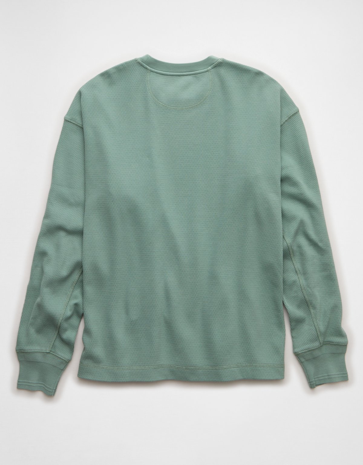 AE Boxy Washed Thermal Shirt - image 4