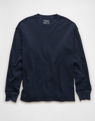 AE Boxy Washed Thermal Shirt