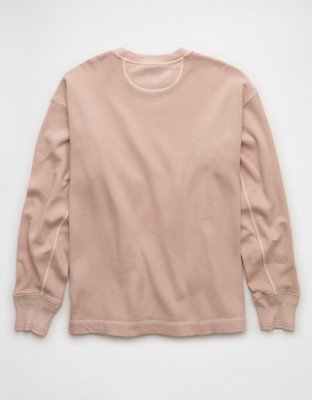 AE Boxy Washed Thermal Shirt