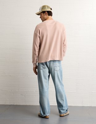 AE Boxy Washed Thermal Shirt