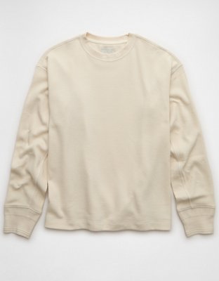 AE Boxy Washed Thermal Shirt