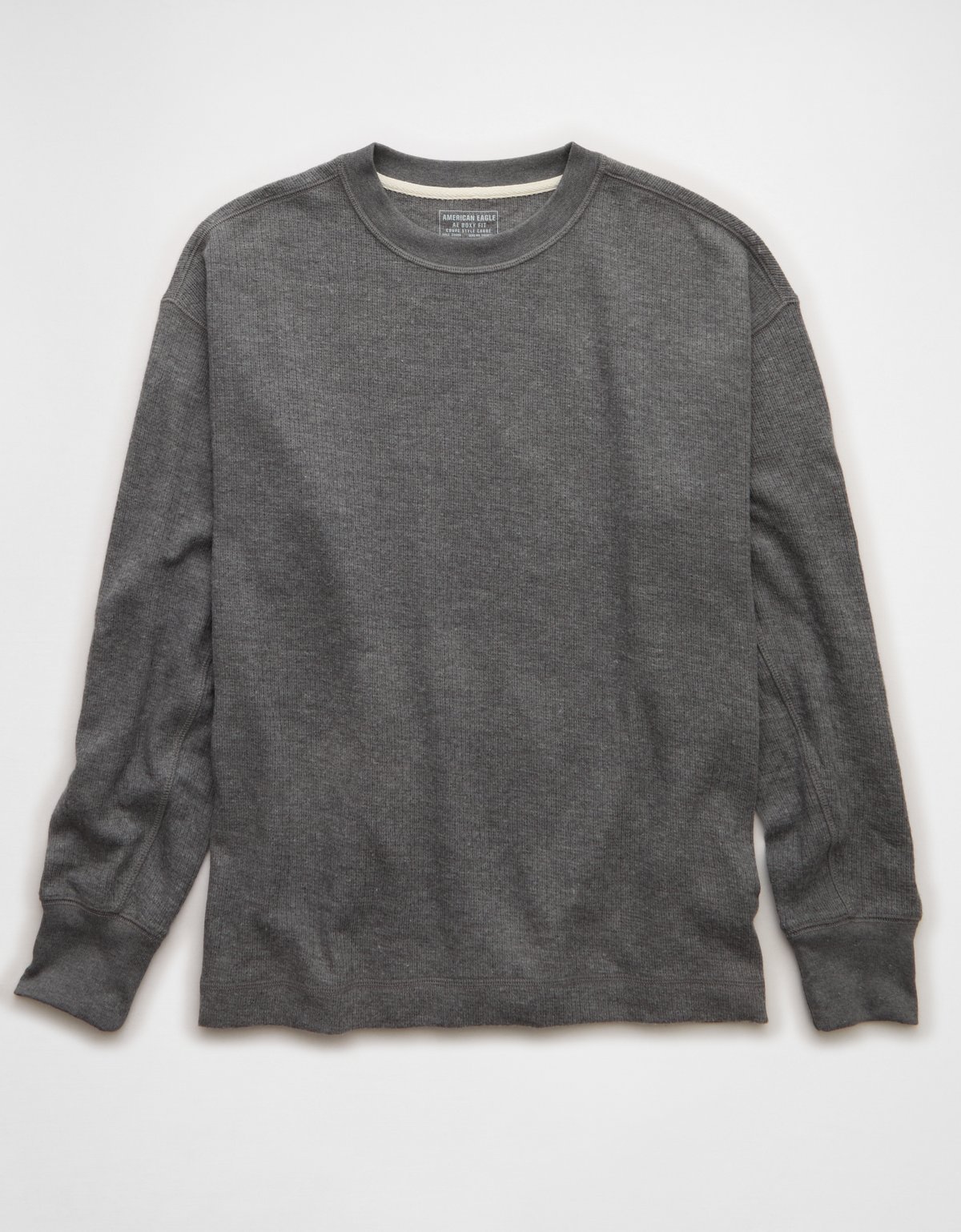 AE Boxy Washed Thermal Shirt - image 3