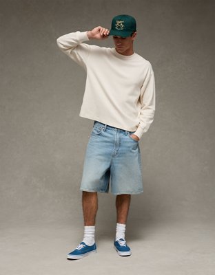 AE Boxy Washed Thermal Shirt