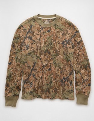 AE Boxy Washed Thermal Shirt