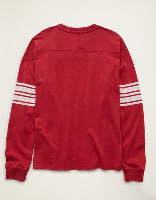 AE Playera Deportiva Manga Larga de Fit Relajado