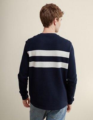AE Long Sleeve Striped Thermal T-Shirt