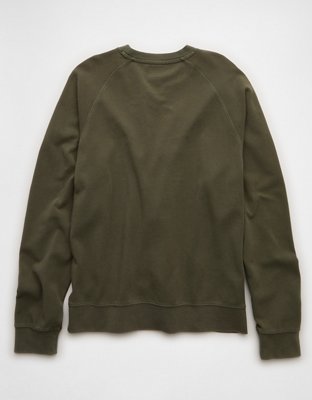AE Boxy Long-Sleeve Pique T-Shirt