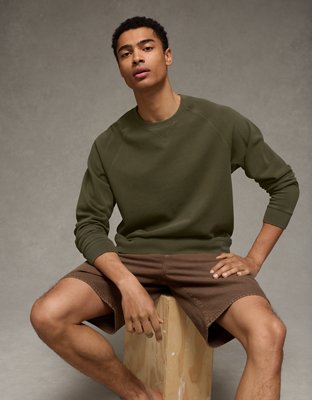 AE Boxy Long-Sleeve Pique T-Shirt