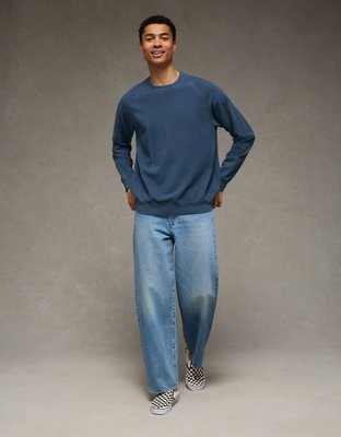 AE Boxy Long-Sleeve Pique T-Shirt