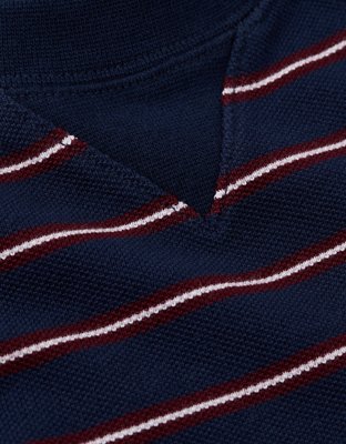Мужские футболки American Eagle AE Boxy Long-Sleeve Pique T-Shirt — фото 6