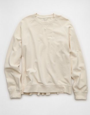 AE Boxy Long-Sleeve Pique T-Shirt