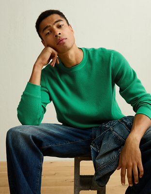 AE Standard Fit Cozy Thermal Shirt