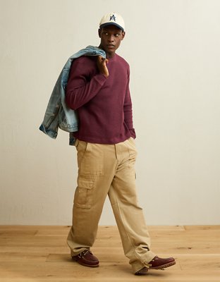 AE Standard Fit Cozy Thermal Shirt
