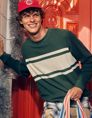 AE Standard Fit Cozy Thermal Shirt
