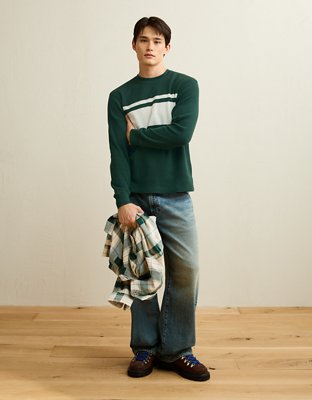 AE Standard Fit Cozy Thermal Shirt