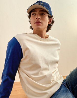 AE Relaxed Fit Long-Sleeve Sport T-Shirt