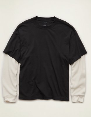 AE Boxy Fit Layered T-Shirt