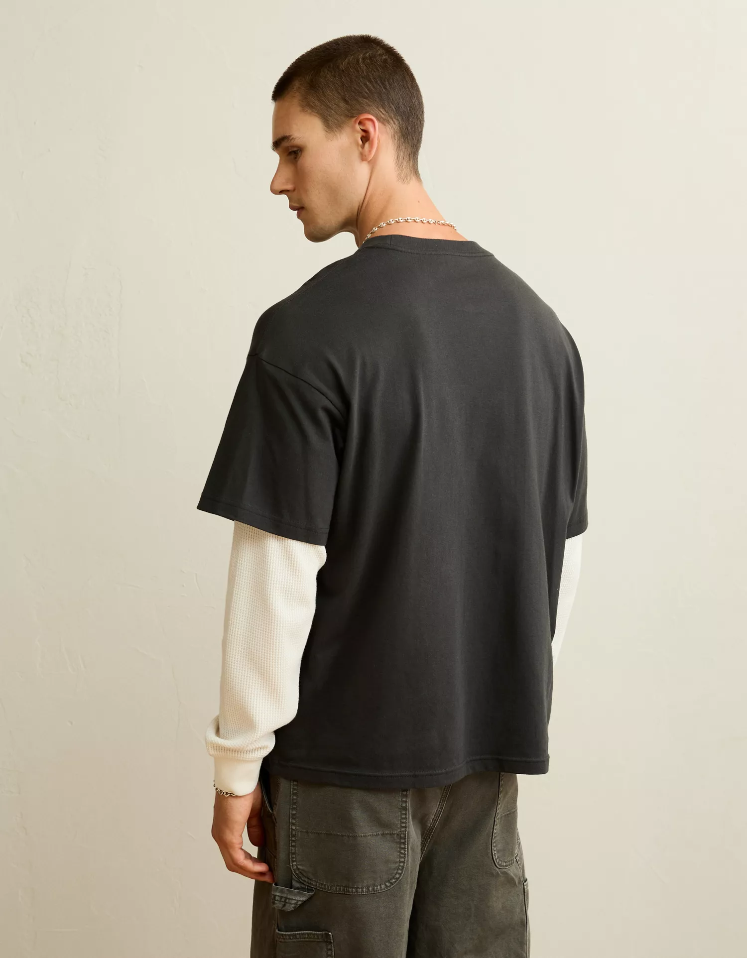 AE Boxy Fit Layered T-Shirt - thumbnail 9