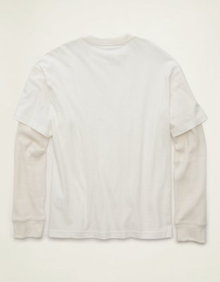 AE Boxy Fit Layered T-Shirt